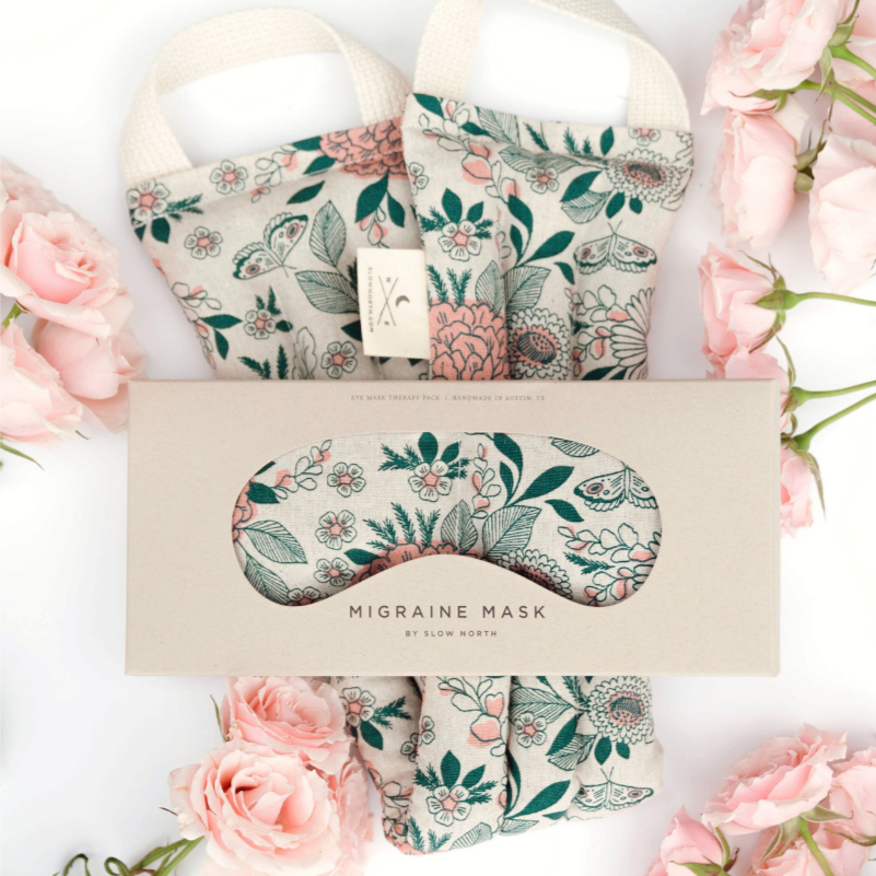 Eye Mask + Neck Wrap - Handmade in Austin, TX