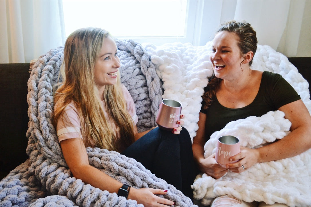 Tennessee Hand-Knit Blanket